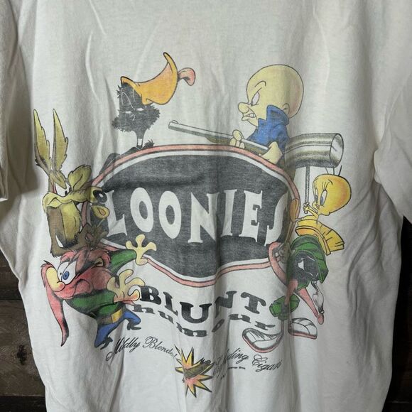 VTG Looney Tunes T Shirt 1992 USA Large - Picture 2 of 5